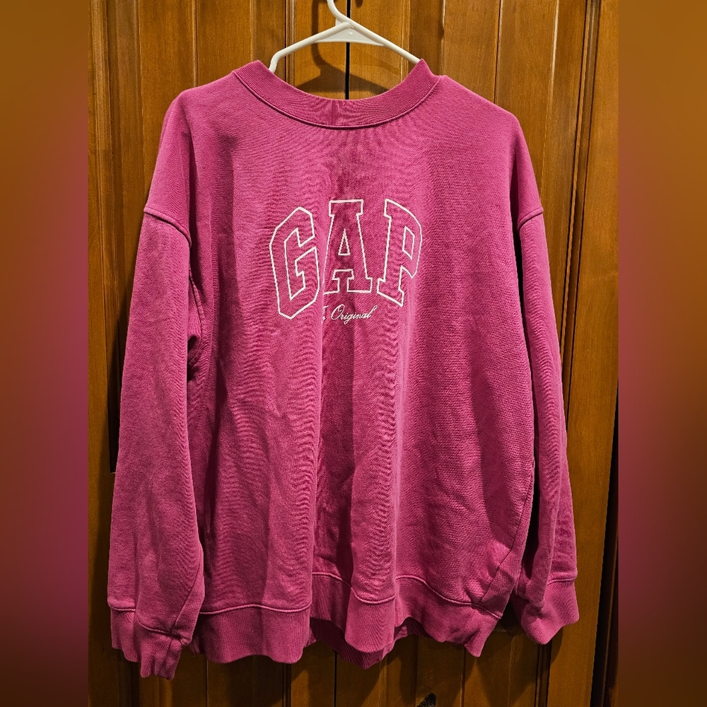 Hot Pink Gap sweatshirt size XL